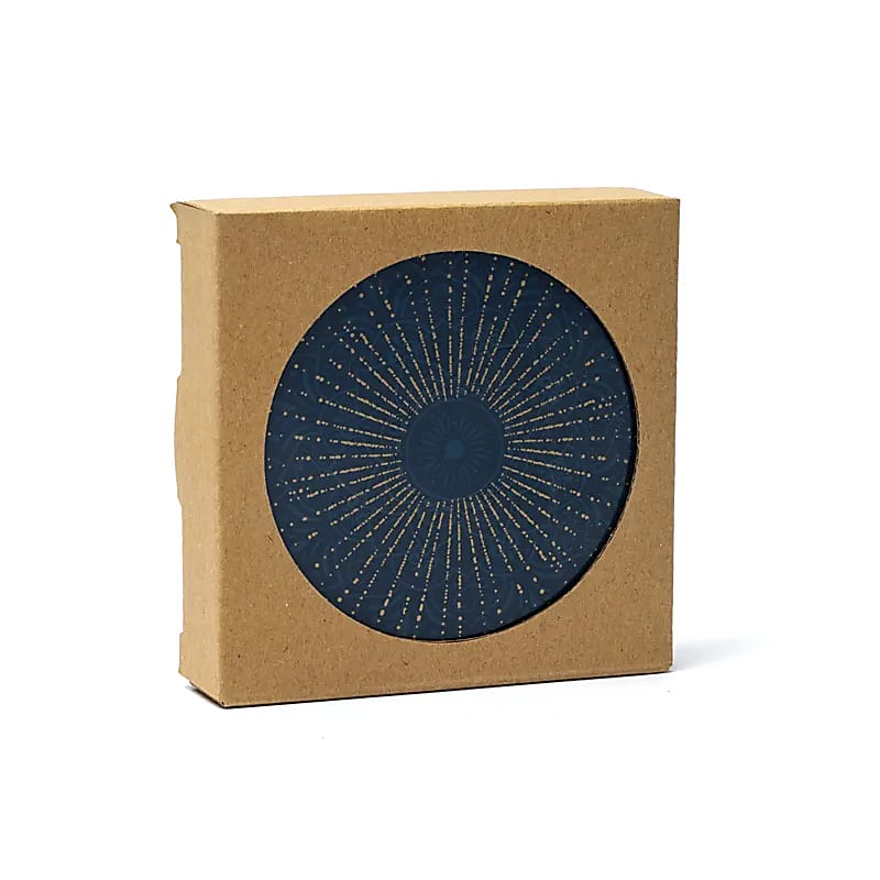 Untersetzer Mandala dunkelblau Set 6 Stück