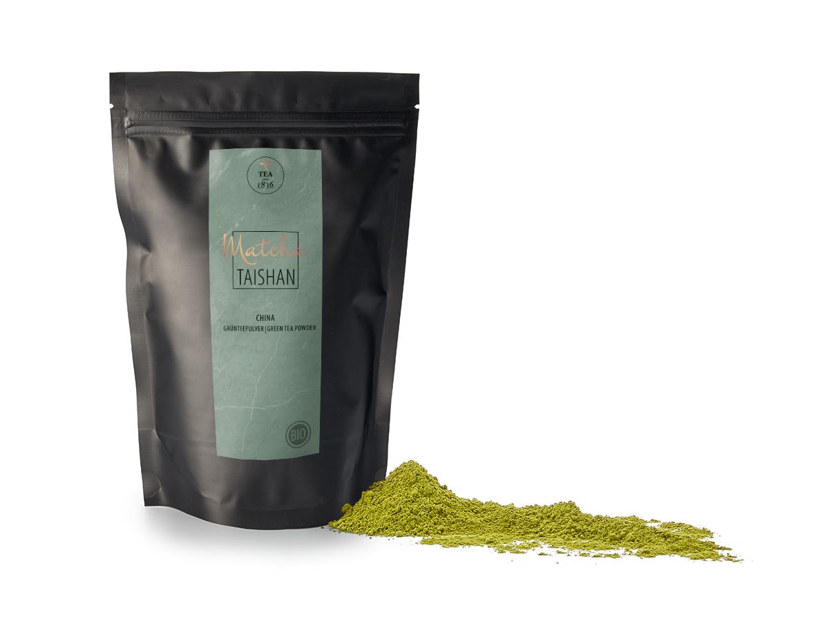 Grüner Tee China k.b.A. Matcha "Taishan" ,Tüte à 200g