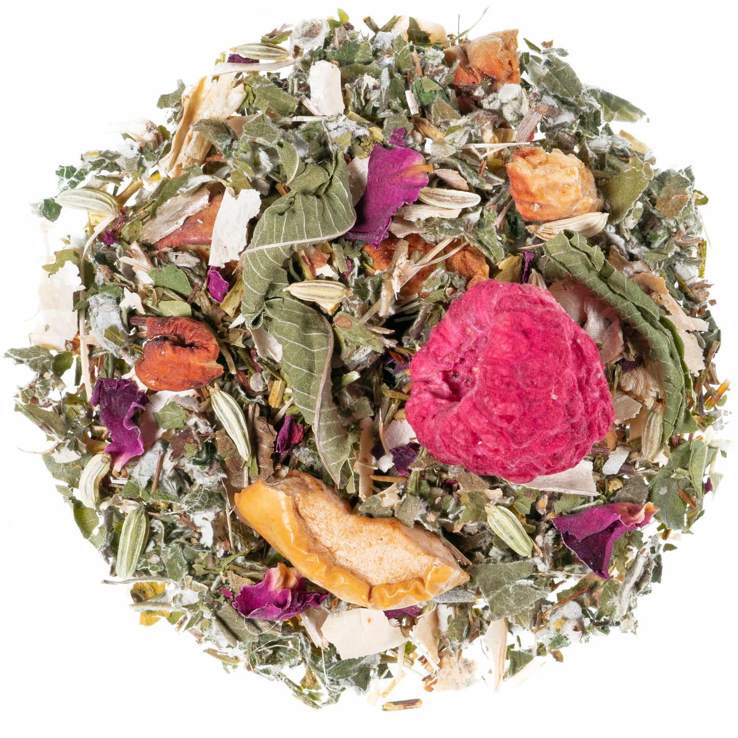 Himbeer-Thymian Crumble natürlich, Frühlingstee