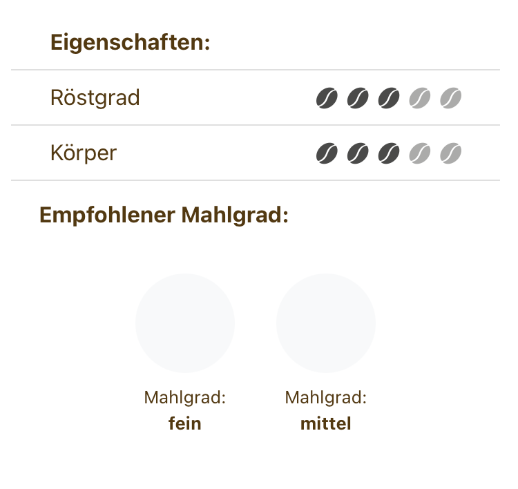 Kaffee Schoko-Orange 250 g, ganze Bohne aromatisiert
