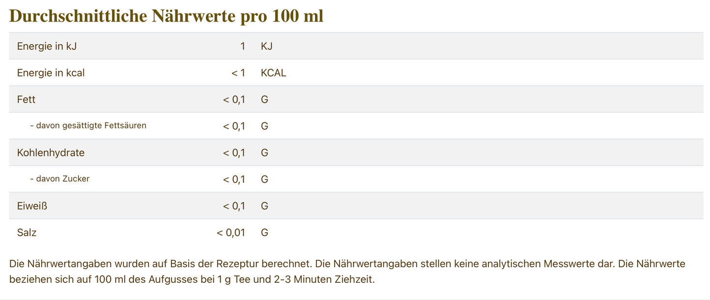 Cold Brew Grünteemischung Tropensommer Mango-Ananas-Note 100 g, Sommer