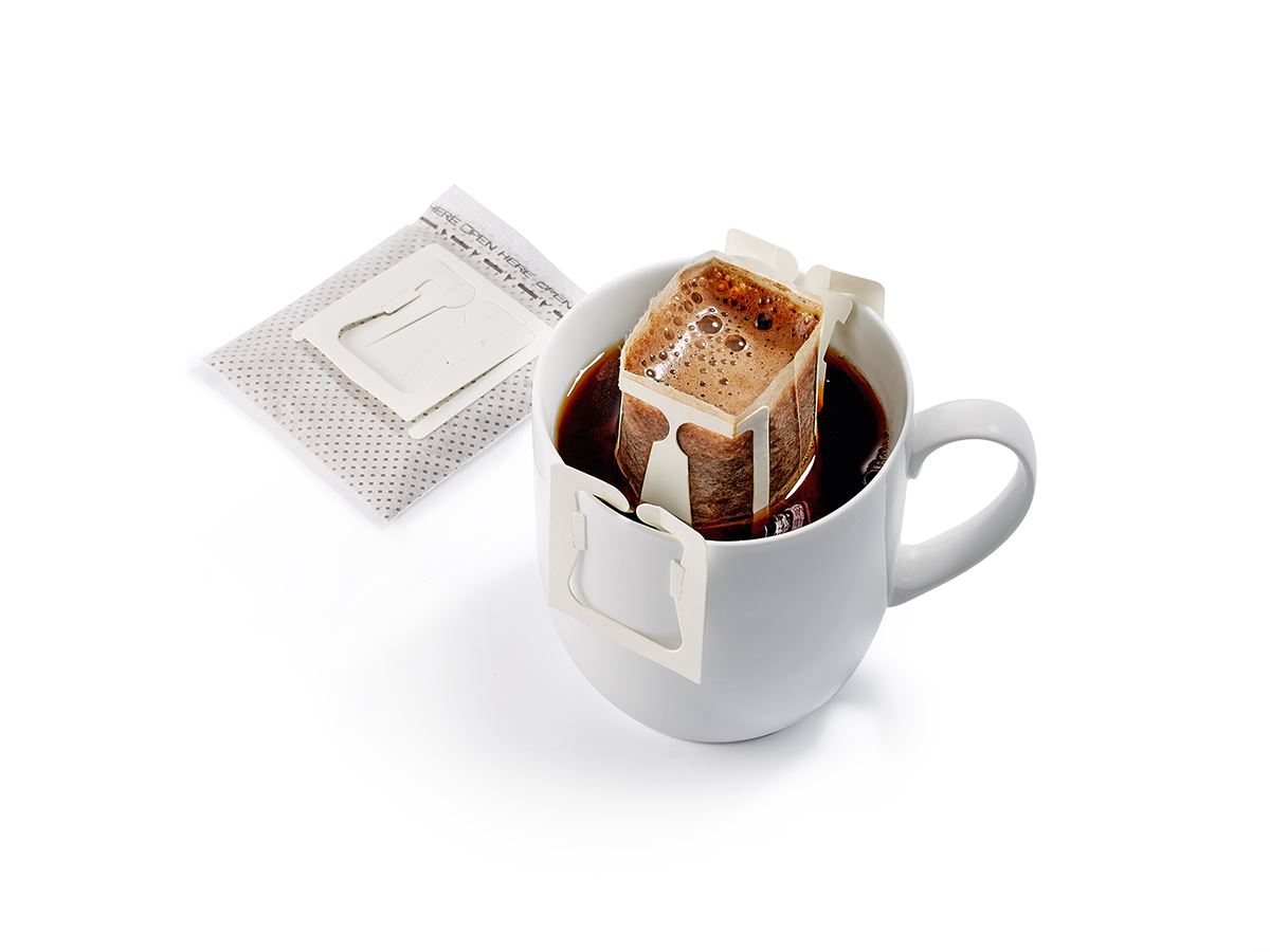 Kaffee-Adventskalender „Handwärmer“ mit 24 Kaffee DripBags einzeln im Sachet verpackt