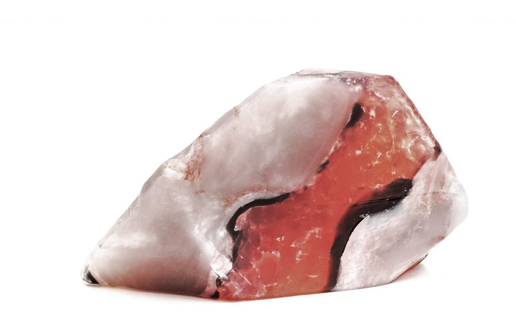 Soaprocks Körperseifen, FEUER GEODE Mammutbaum (min. 170g)