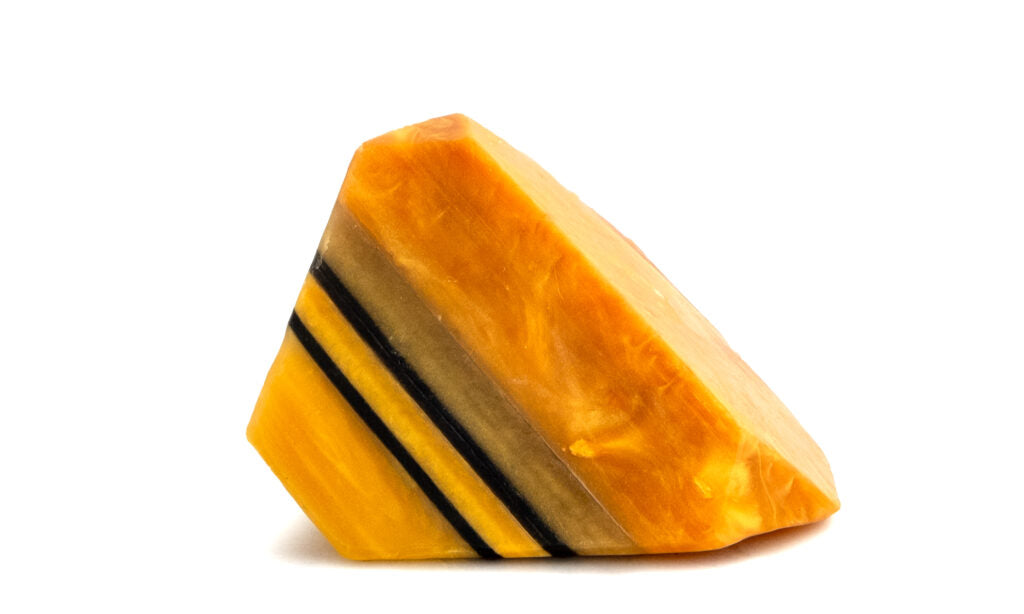 Soaprocks Körperseifen, TIGERAUGE Taubedeckter Waldboden (min. 170g)