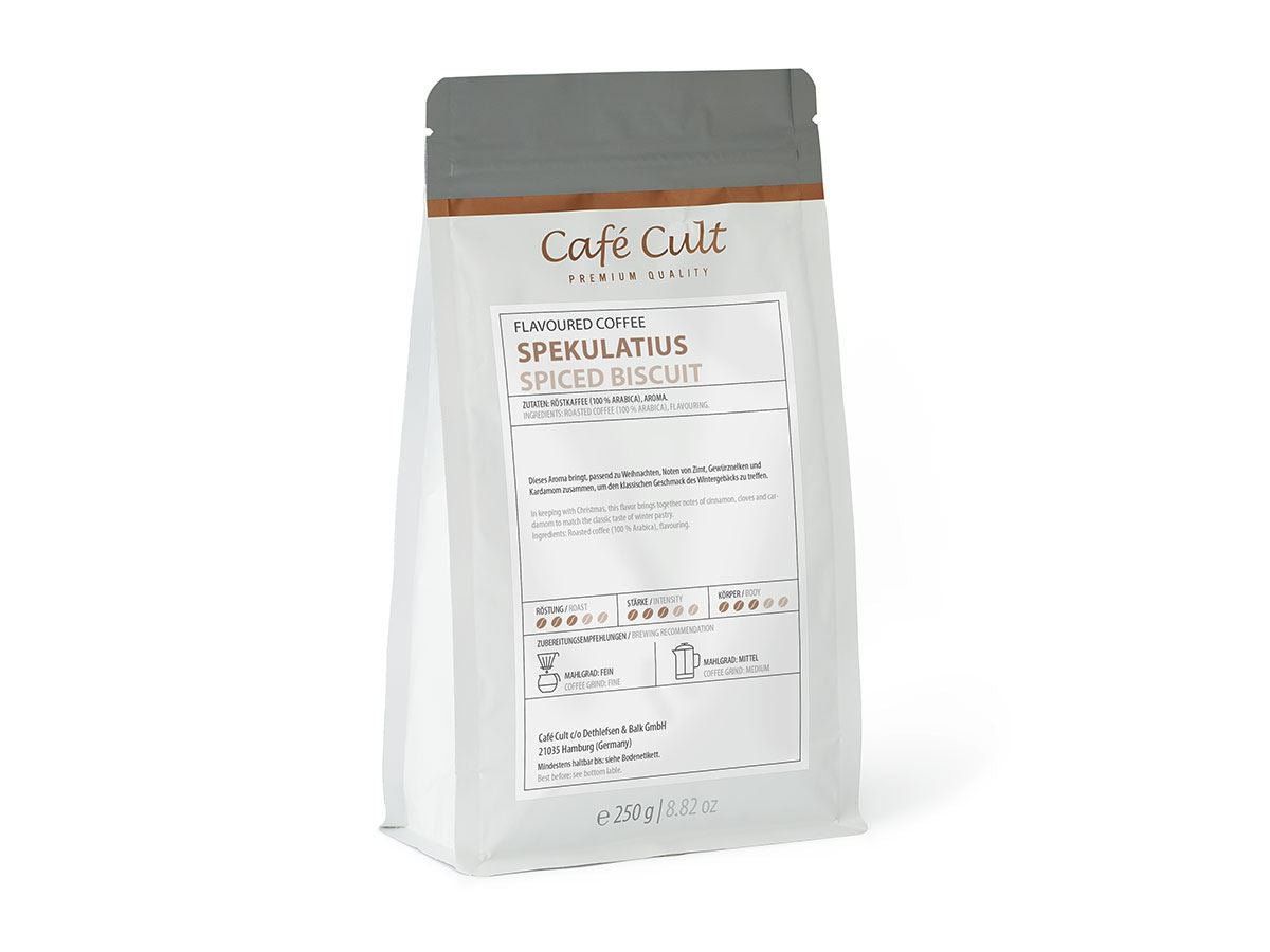 Kaffee Spekulatius 250 g, ganze Bohne aromatisiert