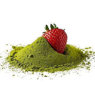 Matcha Erdbeere natürlich