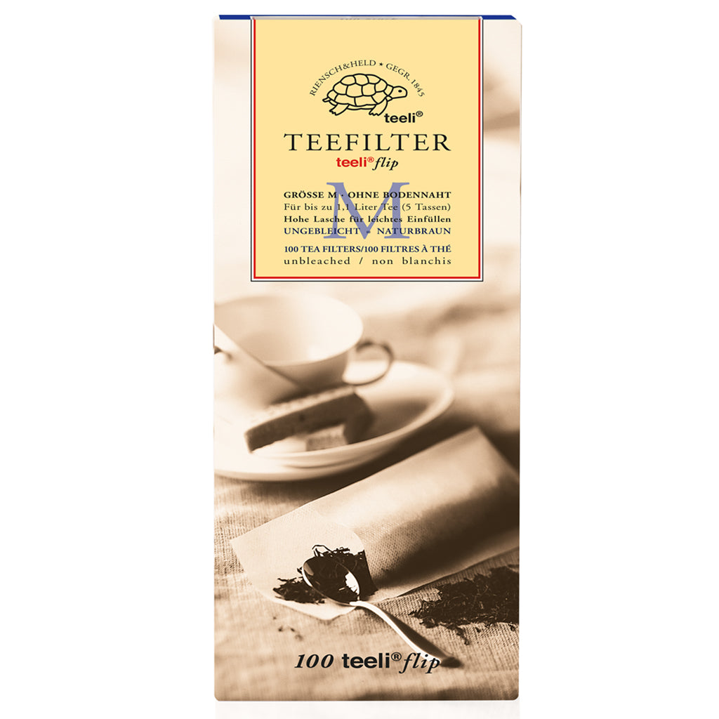 Papierfilter teeli® aromatreu M, weiß