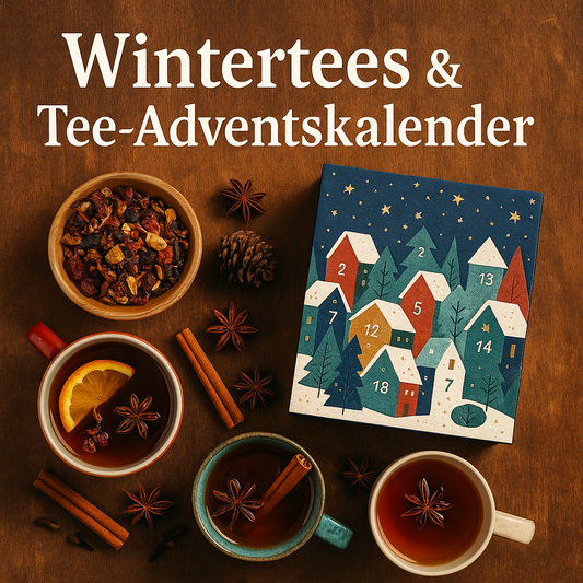 Wintertees &amp; Tee-Adventskalender – Genuss &amp; Wärme in der kalten Jahreszeit