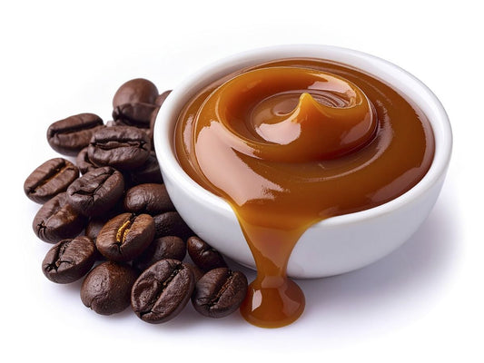 Kaffee „English Caramel“ 250 g, ganze Bohne aromatisiert