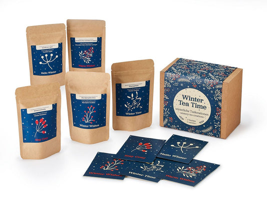 Geschenkset „Winter Tea Time“ 5 Tüten sortiert