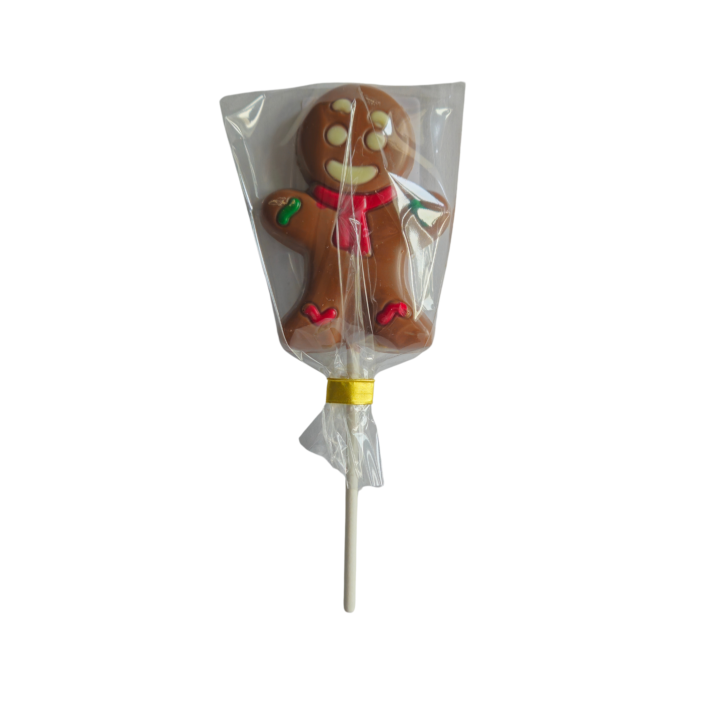 Schokoladenlutscher Lebkuchen Mann