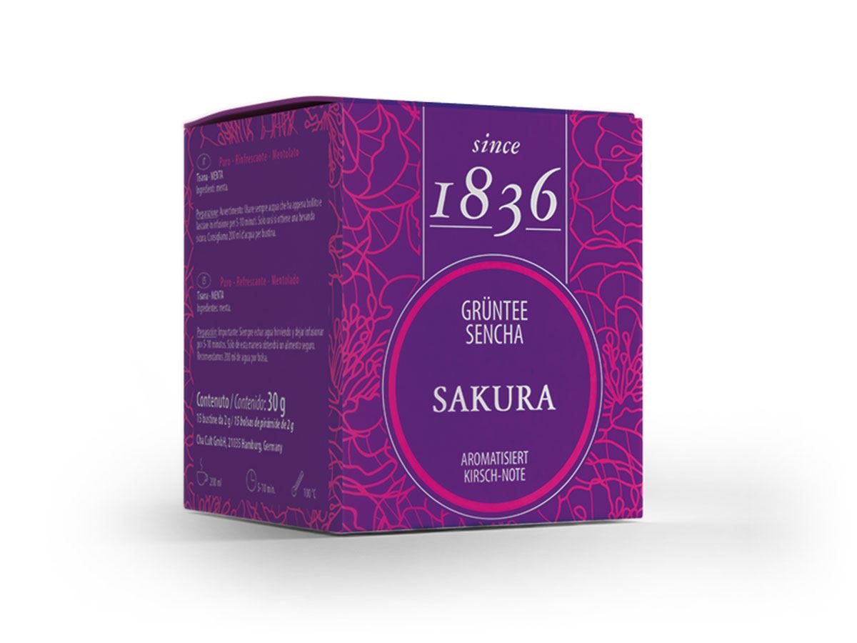 Grüntee Sencha Sakura Kirsch-Note