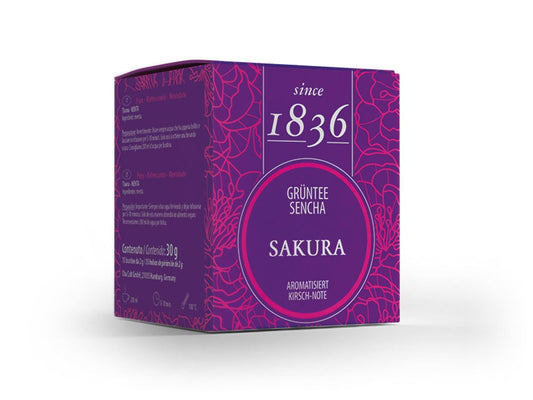Grüntee Sencha Sakura Kirsch-Note