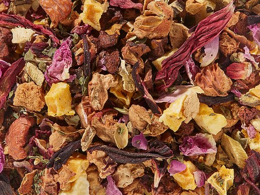 Bio Früchteteemischung k.b.A. Rosé Spritz [Rosen-Ingwer-Note]