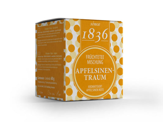 Früchteteemischung Apfelsinentraum Apfelsinen-Note