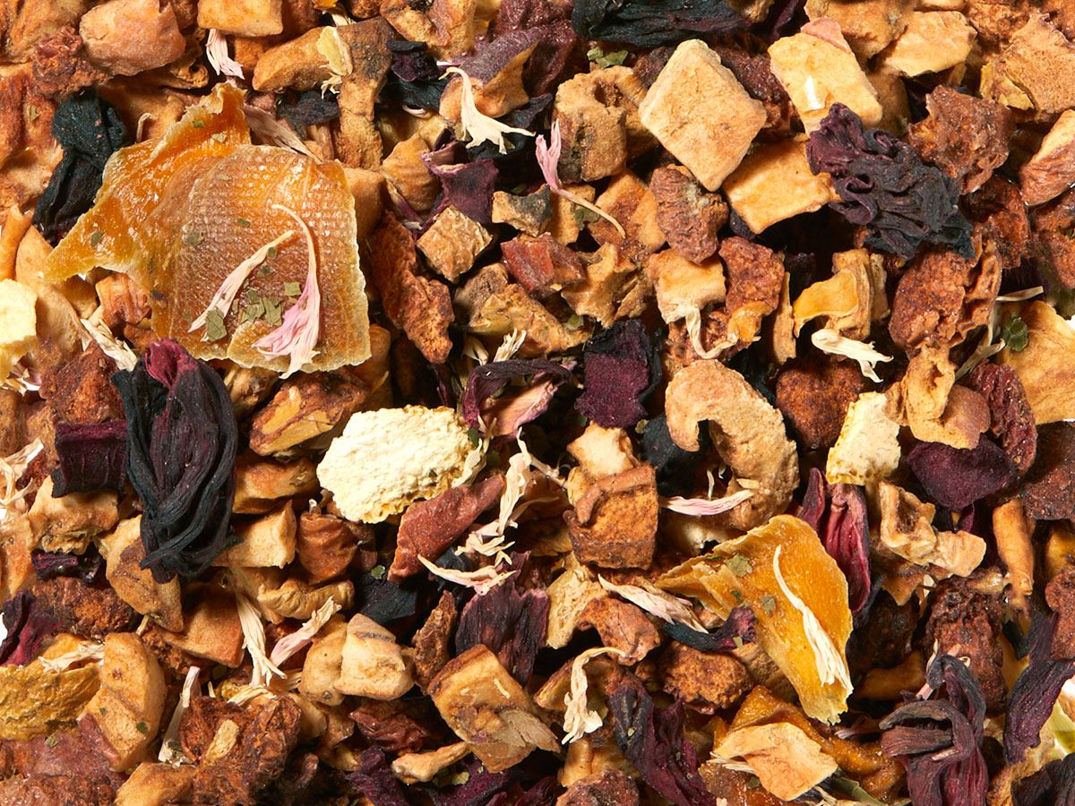 Früchteteemischung Sommer Spritz [Blutorange-Mango- Passionsfrucht-Note] aromatisiert, Sommertee