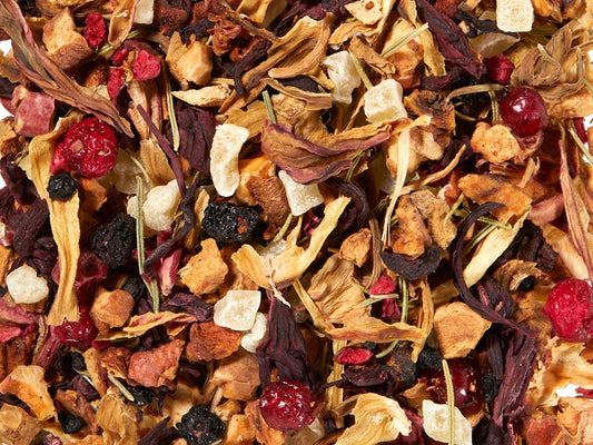 Früchteteemischung Sonnenkuss [Wildbeeren-Note] aromatisiert, Sommertee
