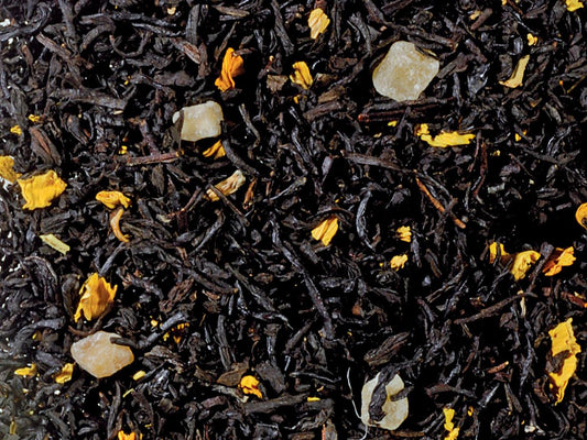 Schwarzteemischung Mango [Mango-Note] aromatisiert, Sommertee