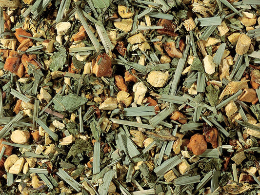 Kräuterteemischung Cool-Mint [Minz-Note] aromatisiert, Sommertee
