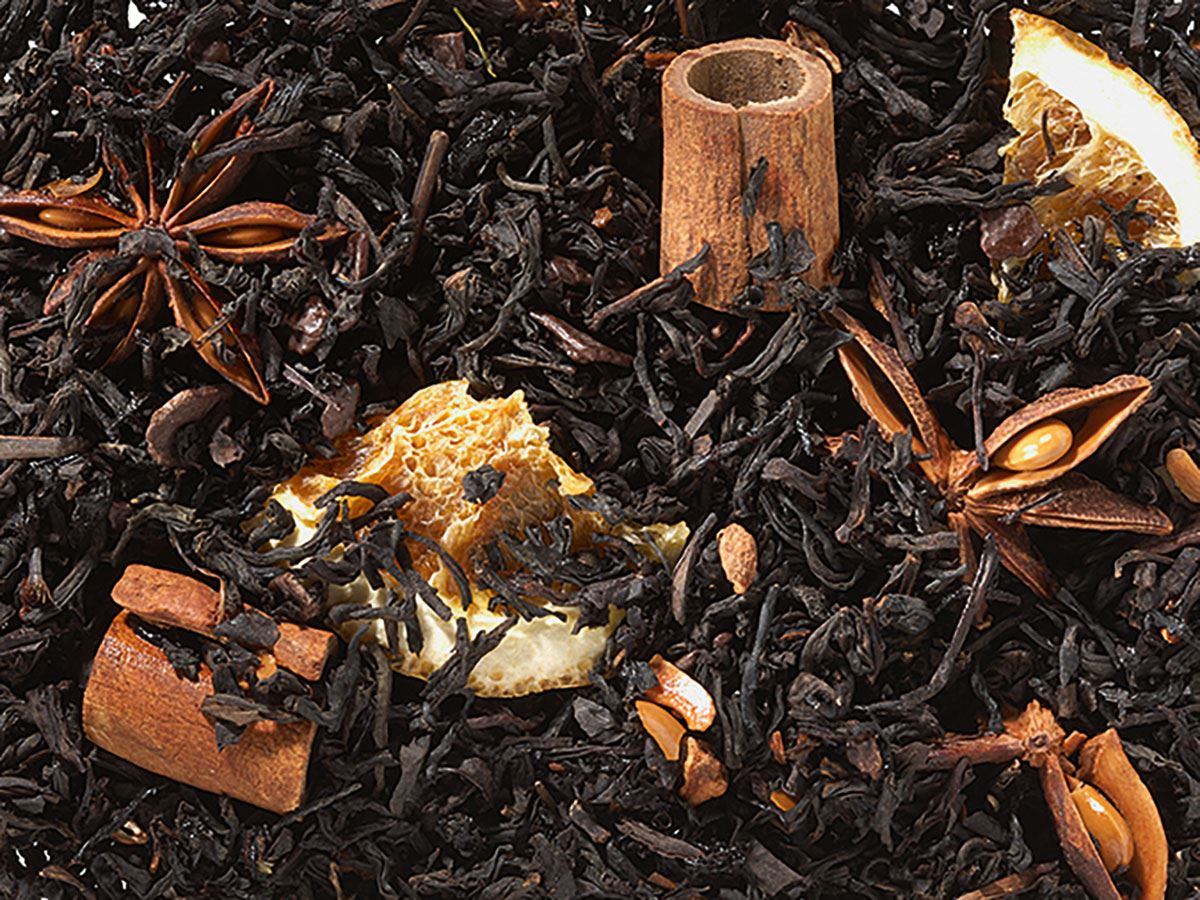 Schwarzteemischung Sternensänger [Zimt-Orangen-Note] aromatisiert