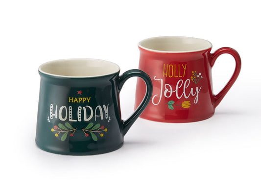 Becher "Holly Jolly"