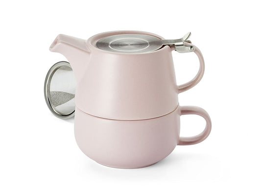 Tea-for-one Set "Saara", rosa