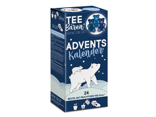 Tee-Bären® Adventskalender 24 x 15 g, „Teebären bei Nacht“