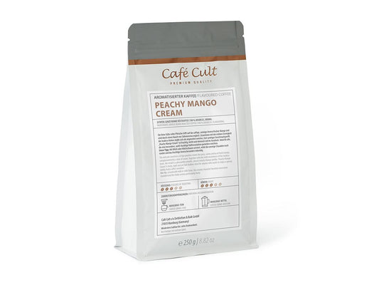 Kaffee "Peachy Mango Cream" 250 g, ganze Bohne aromatisiert