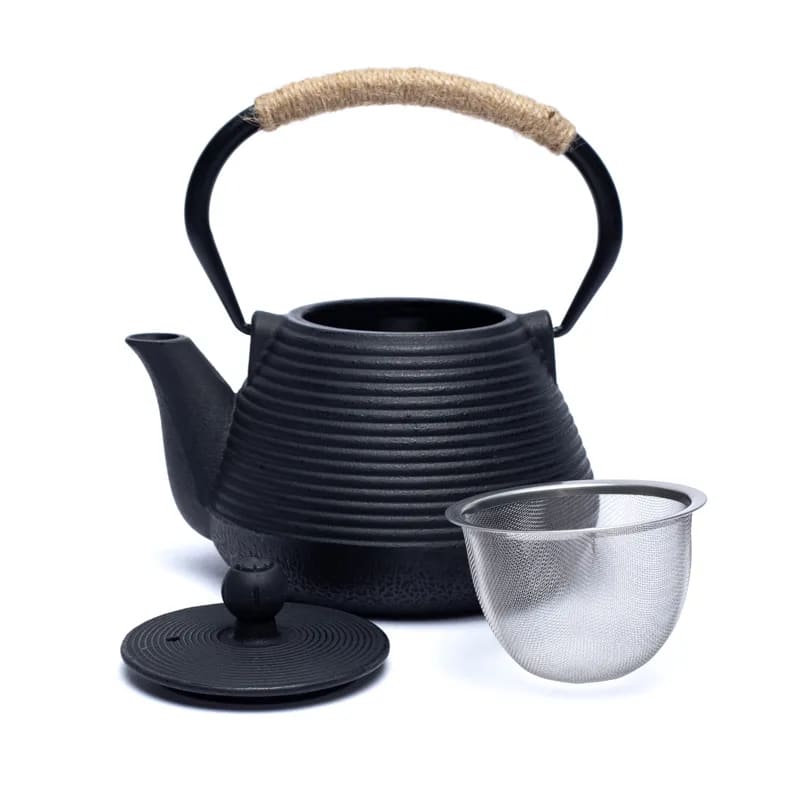 Tetsukyusu emaillierte Teekanne im japan. Stil 1 Liter