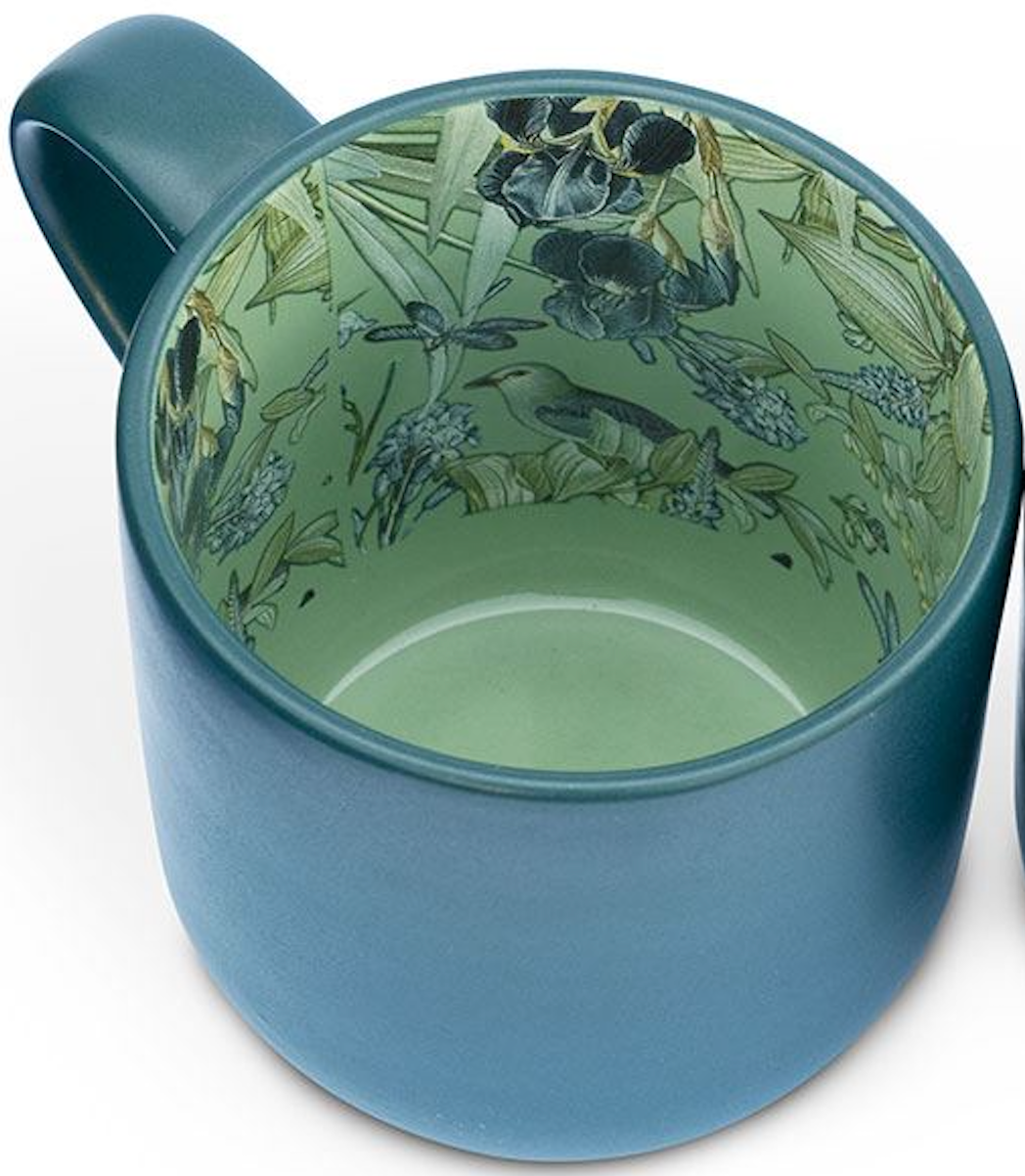 Becher "Blue Garden"