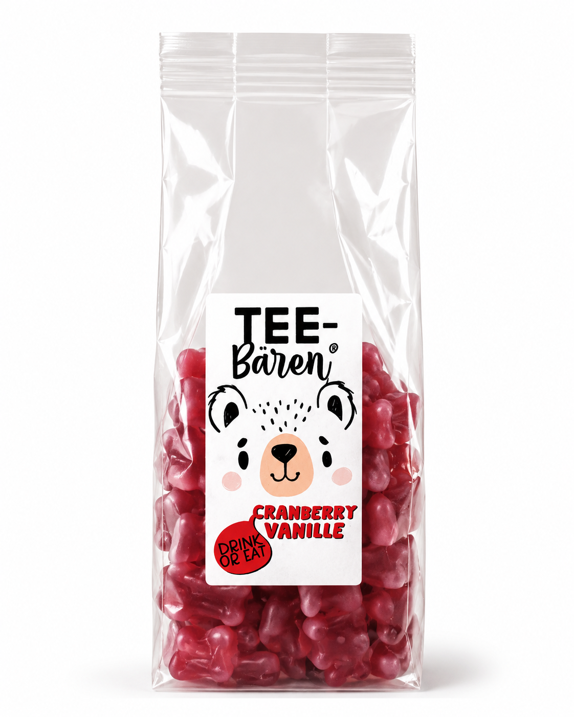 Tee-Bären® Cranberry-Vanille 125 g (kurzes MHD bis 01.09.26)