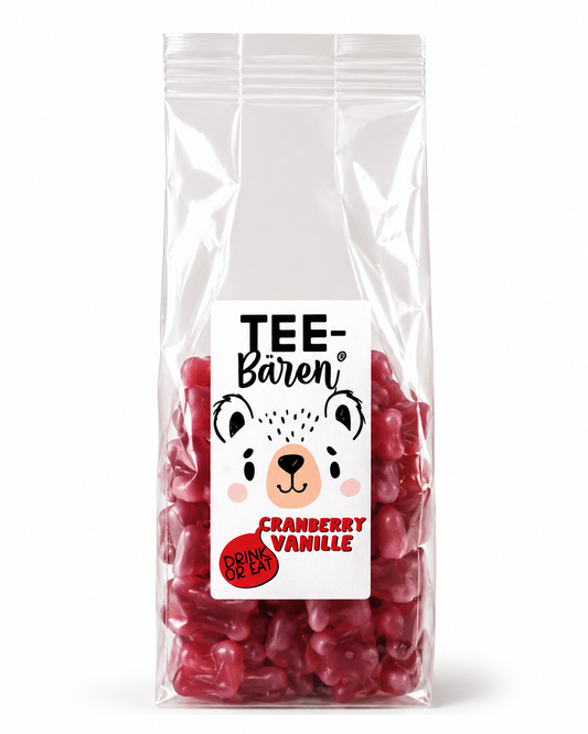 Tee-Bären® Cranberry-Vanille 125 g (kurzes MHD bis 01.09.26)