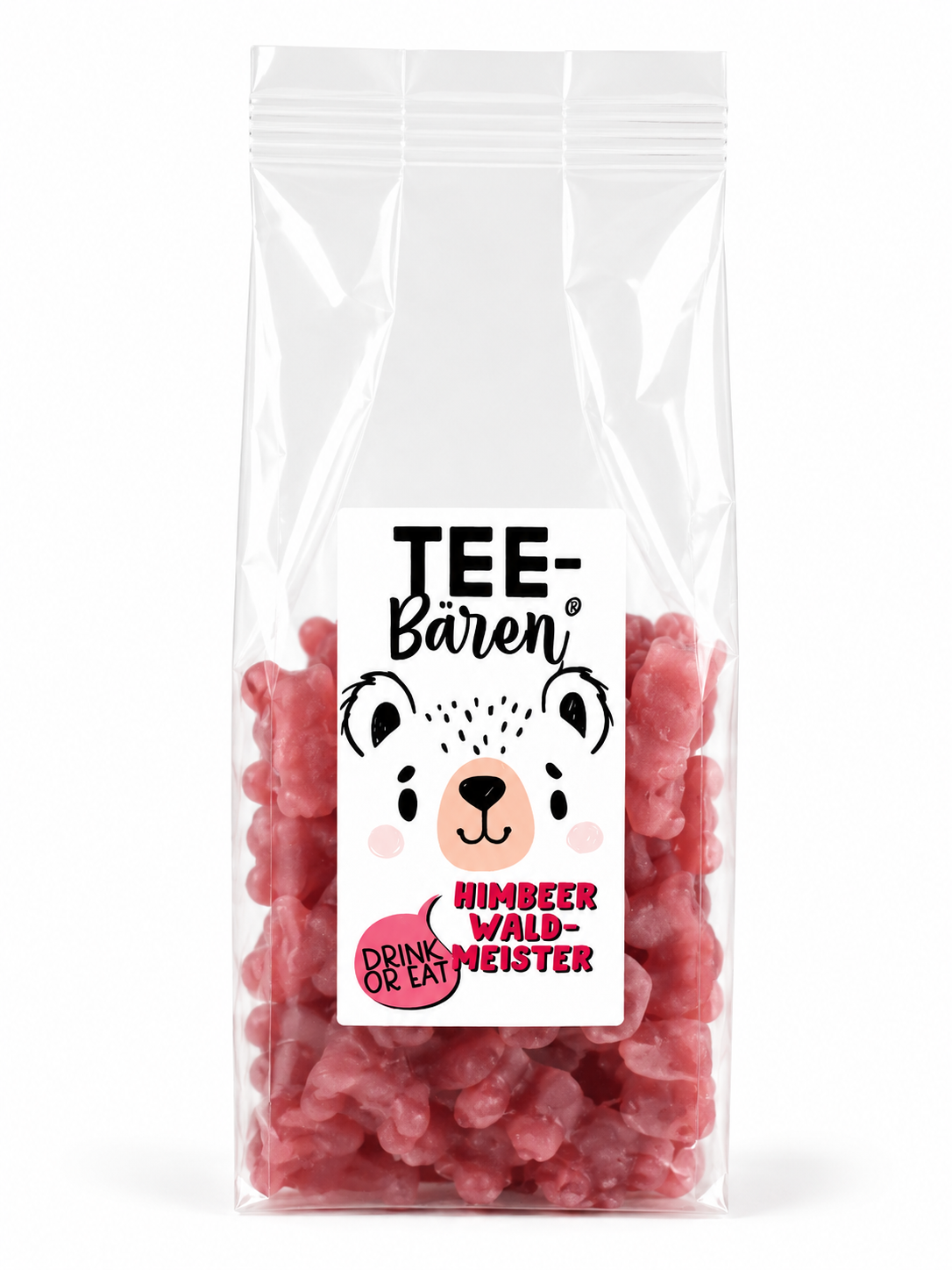 Tee-Bären® Himbeer-Waldmeister 125 g (kurzes MHD bis 01.09.26)