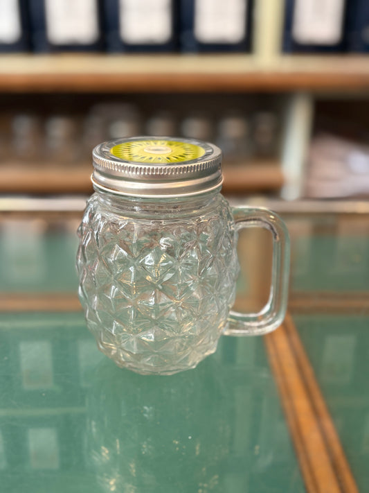 Cocktailglas Ananas, inkl. Deckel ohne Halm
