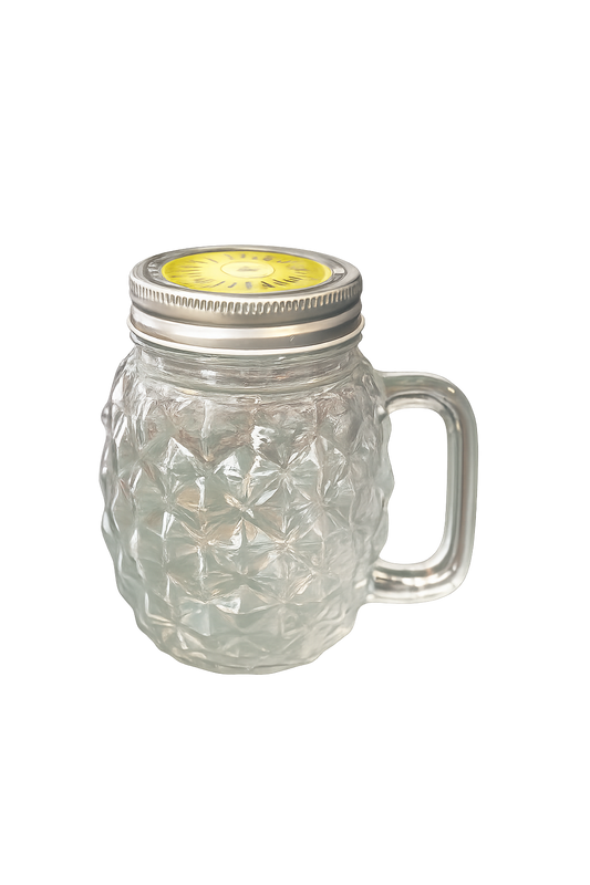Cocktailglas Ananas, inkl. Deckel ohne Halm