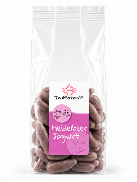 TeaMotions® Heidelbeeren-Joghurt 125 g (kurzes MHD bis 01.09.26)