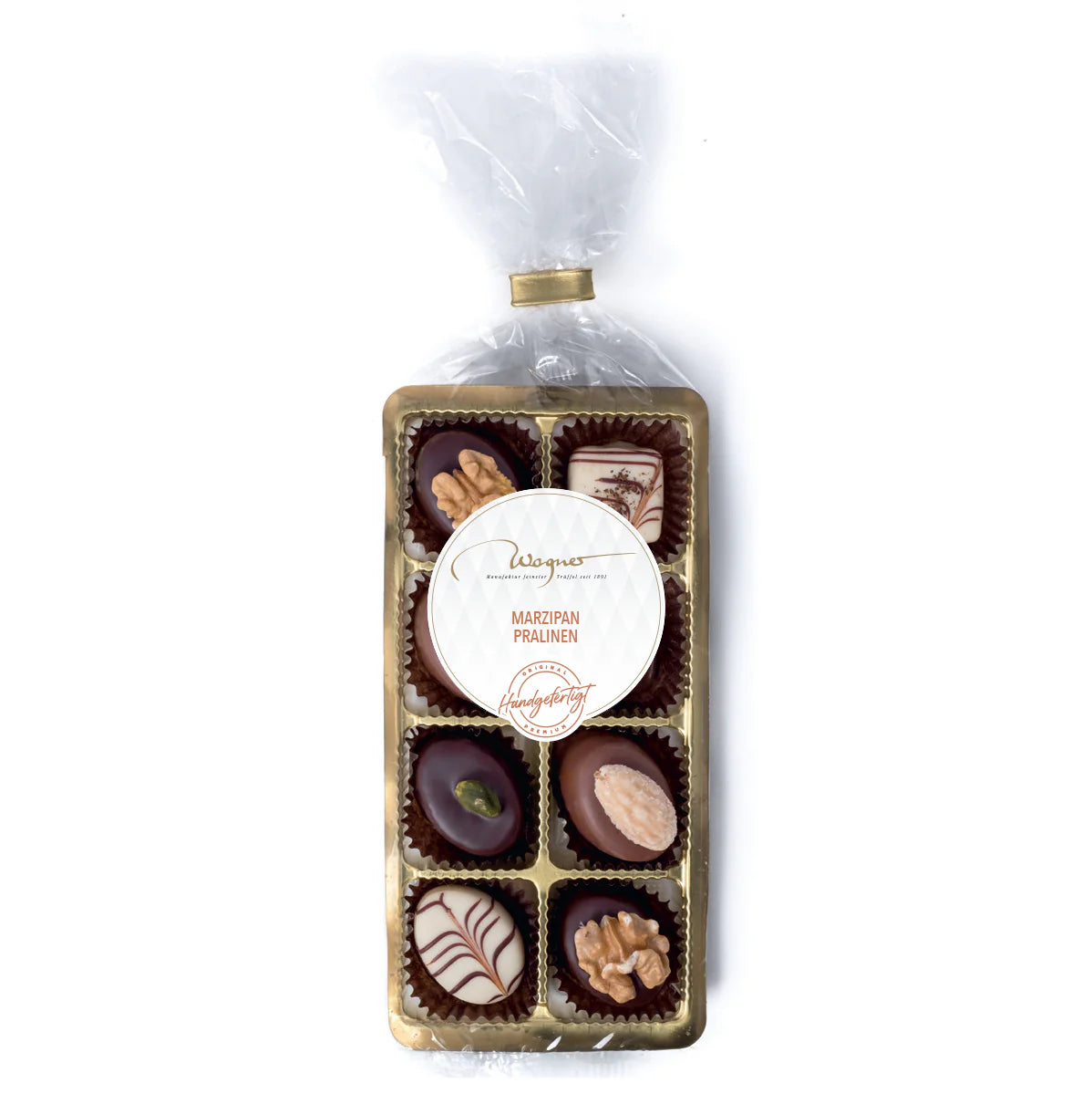 Blisterpackung Marzipan Pralinés
