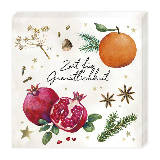 Cocktailserviette Weihnachtsduft
