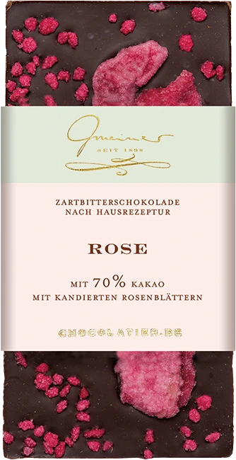 Rose mit kandierten Rosenblütenblättern 100 g